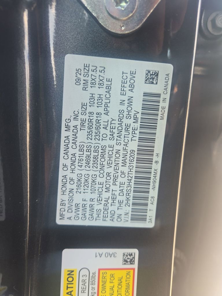 Certified 2026 Honda CR-V EX image 34