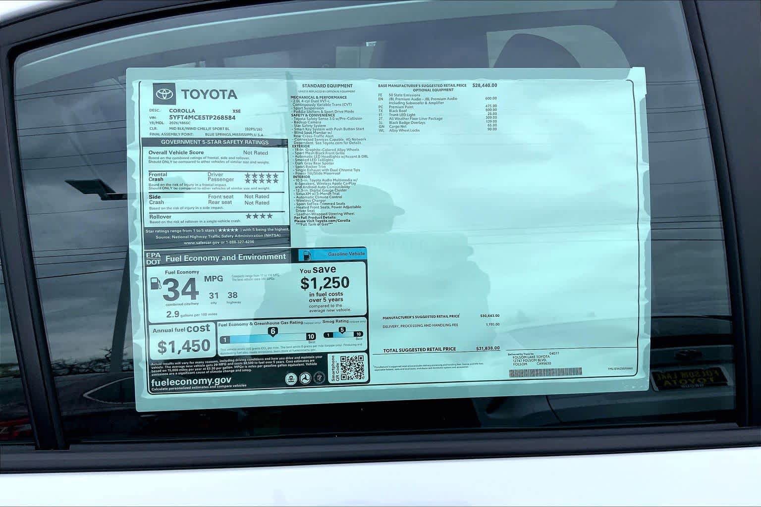 New 2026 Toyota Corolla XSE image 20
