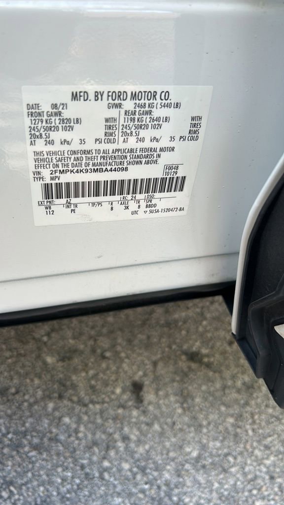 Used 2021 Ford Edge Titanium w/ Equipment Group 301A image 56