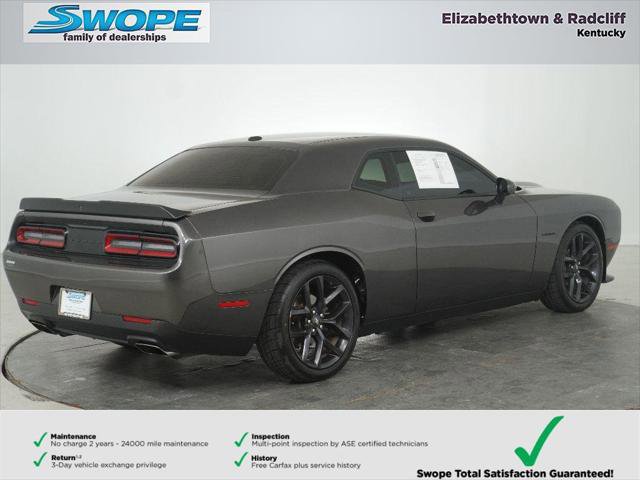 Certified 2022 Dodge Challenger R/T w/ Blacktop Package RWD image 3