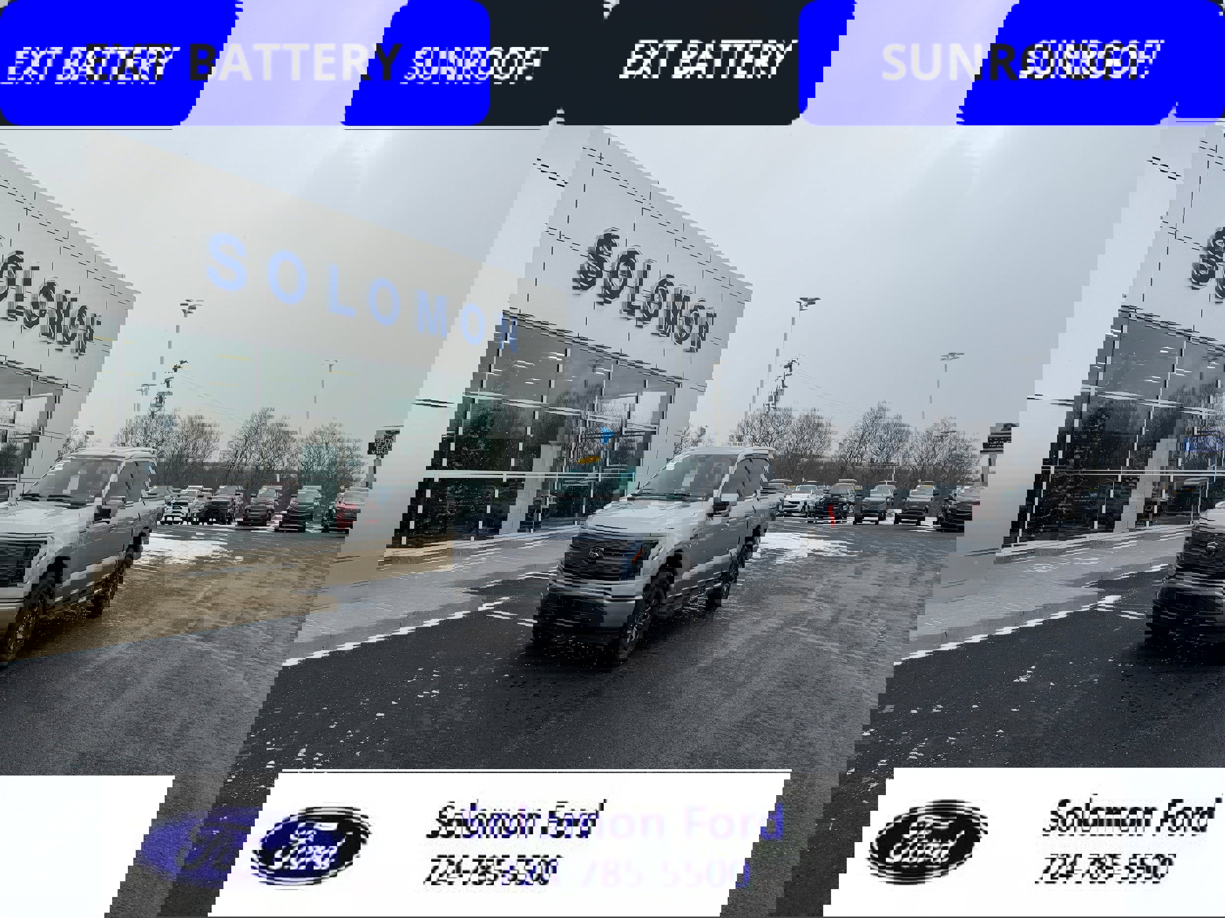 Certified 2023 Ford F150 Lightning Lariat w/ Equipment Group 511A High