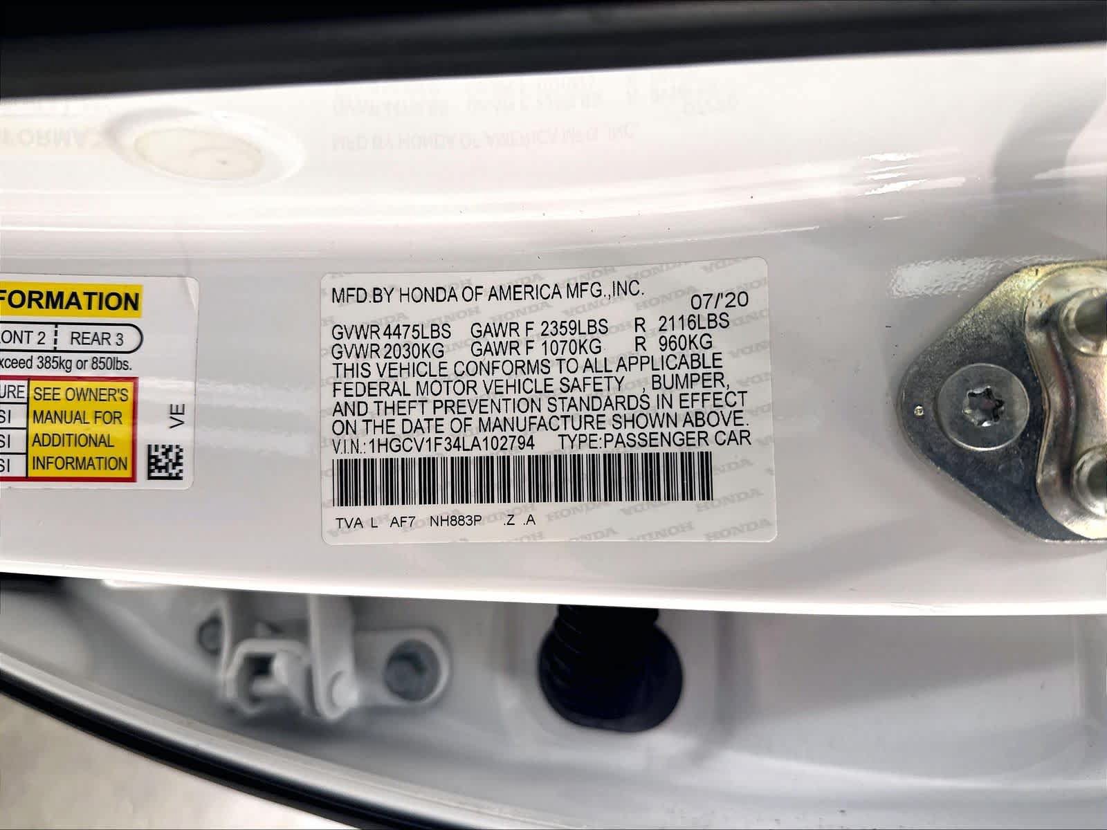 Used 2020 Honda Accord Sport image 21