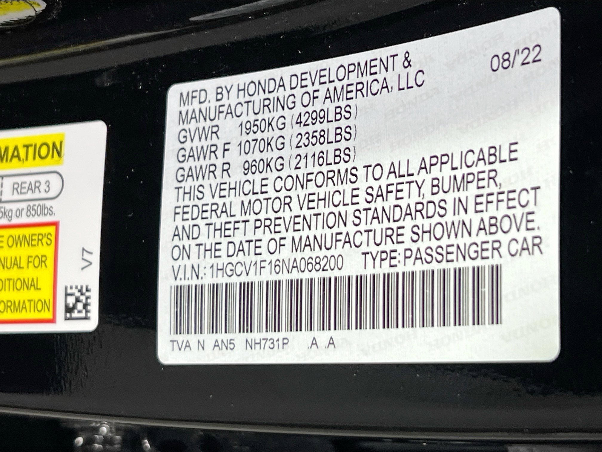 Used 2022 Honda Accord LX image 29