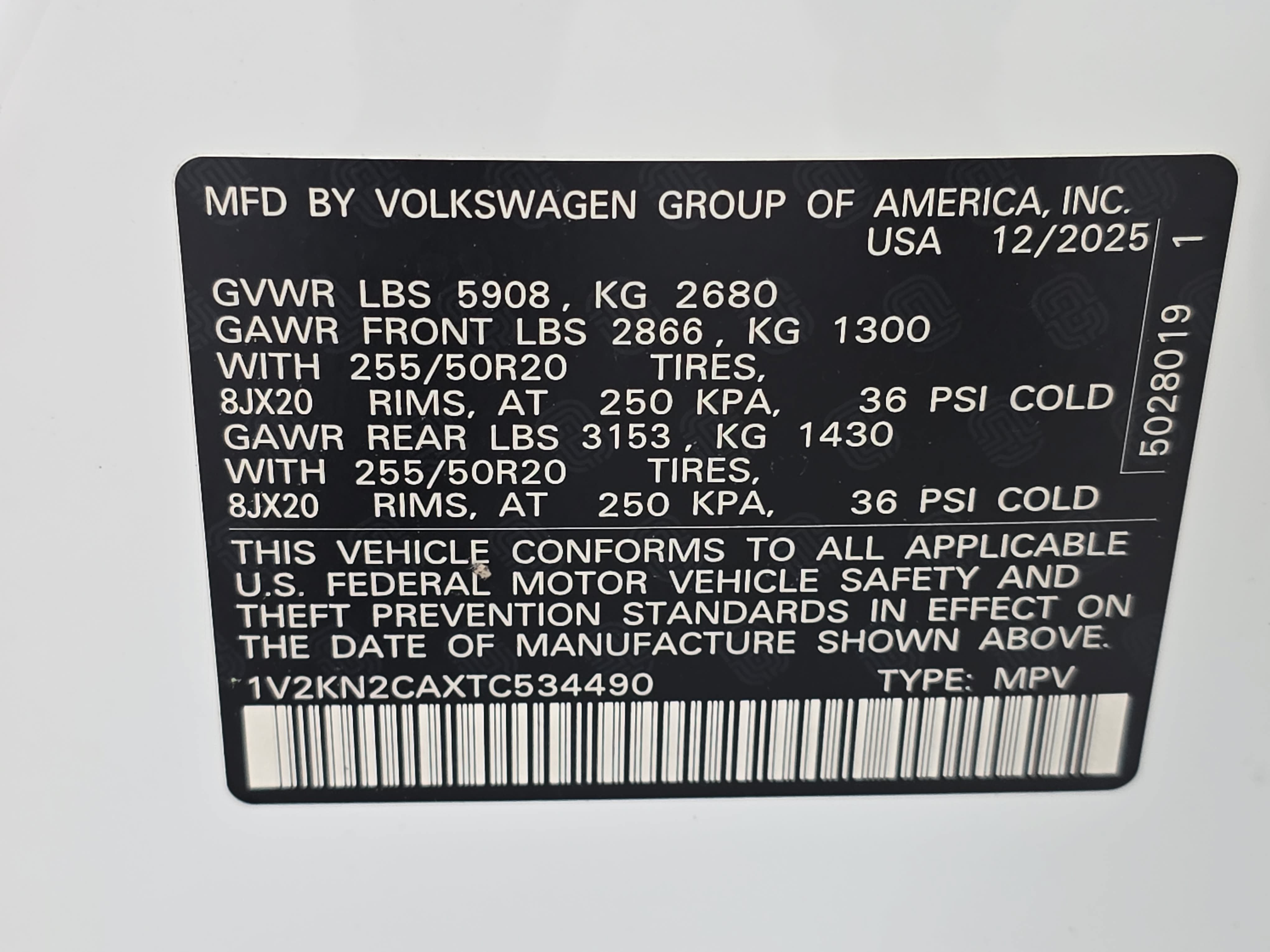 New 2026 Volkswagen Atlas SE AWD/4WD image 37