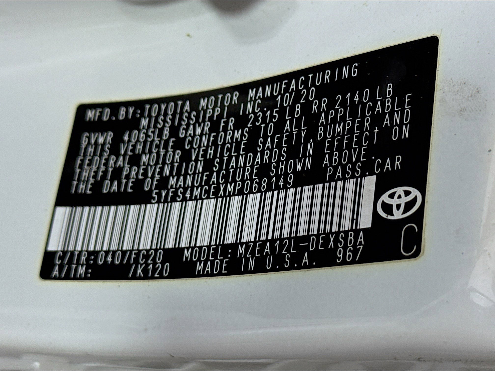 Used 2021 Toyota Corolla SE w/ Carpet Mat Package (TMS) image 39