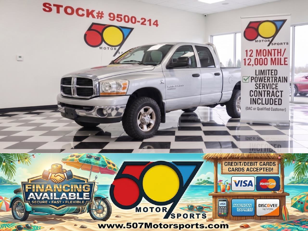 Used 2006 Dodge Ram 2500 Truck SLT w/ Quad Cab Big Horn Value Group
