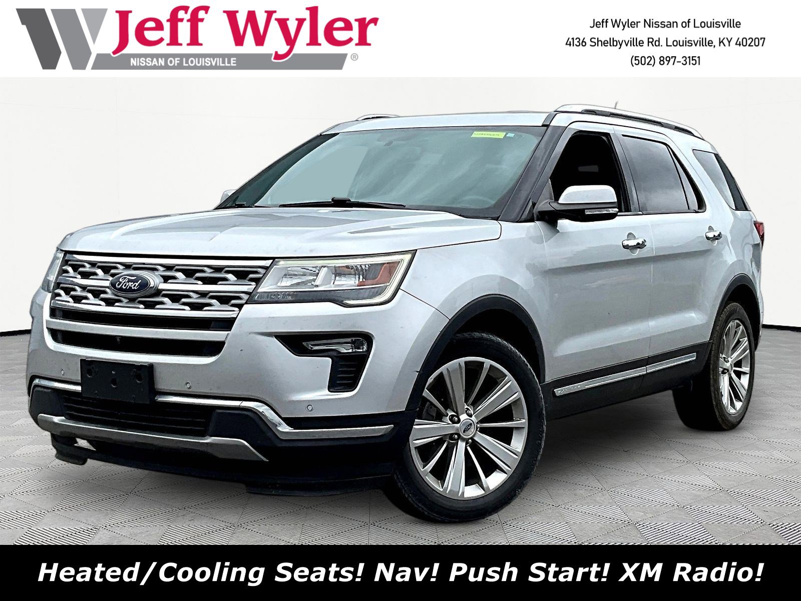 Used 2019 Ford Explorer Limited w/ Class III Trailer Tow Package