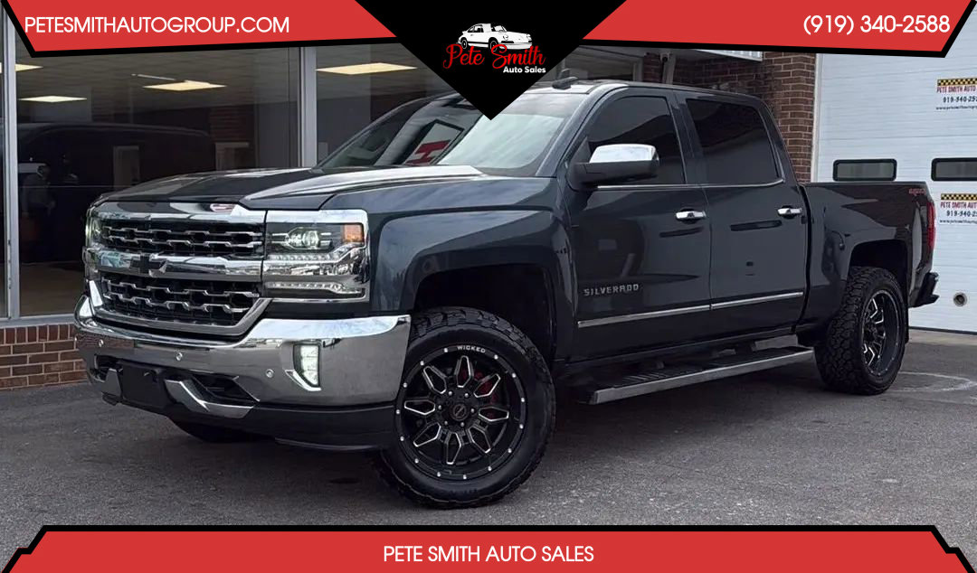 Used 2017 Chevrolet Silverado 1500 LTZ w/ LTZ Plus Package