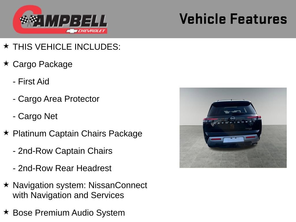 Used 2025 Nissan Pathfinder Platinum image 5