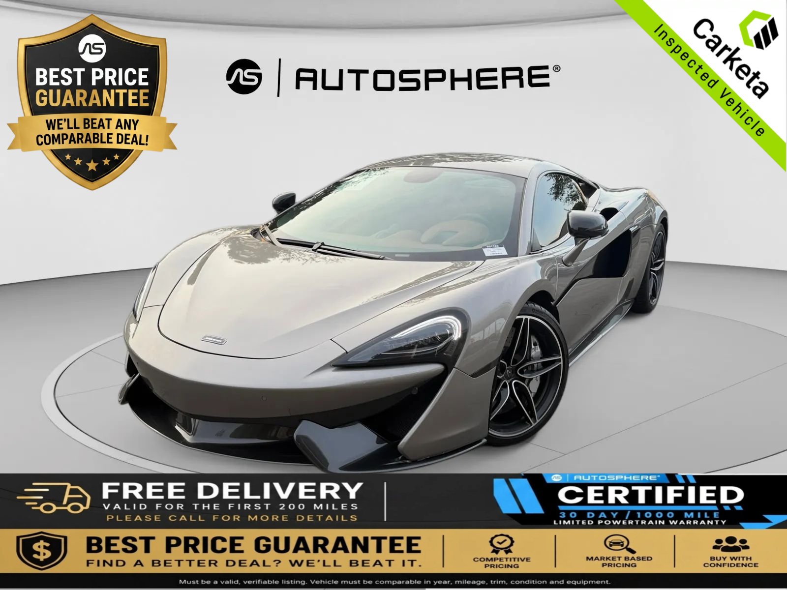 Used 2016 McLaren 570S Coupe RWD image 1