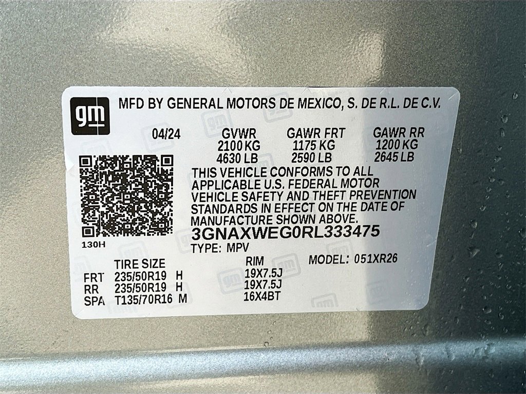 Used 2024 Chevrolet Equinox RS image 30