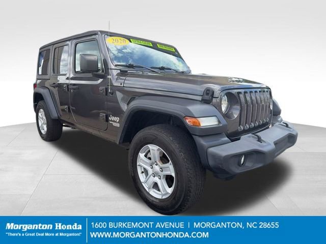 Used 2020 Jeep Wrangler Unlimited Sport S AWD/4WD image 1