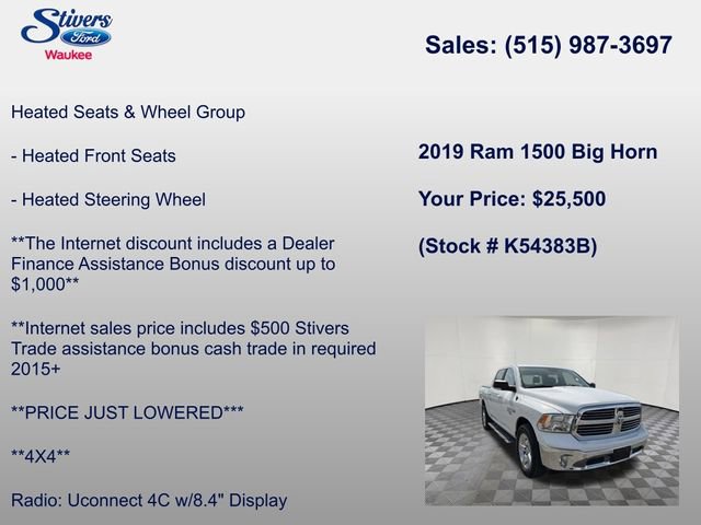 Used 2019 RAM 1500 Big Horn image 27