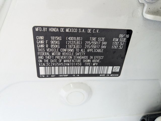 Used 2017 Honda HR-V EX image 23