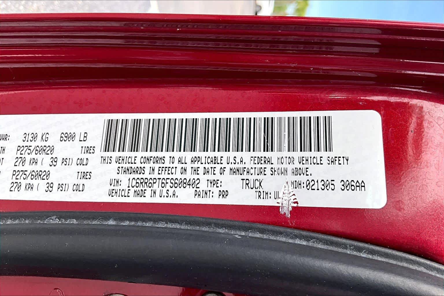 Used 2015 RAM 1500 Limited RWD image 33