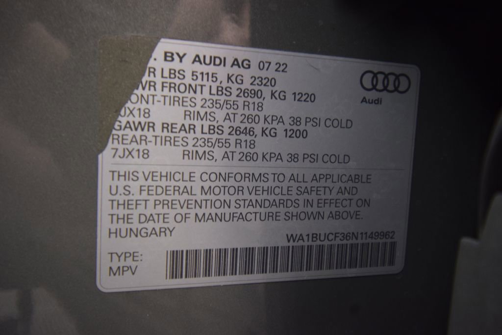 Used 2022 Audi Q3 2.0T Premium Plus image 31