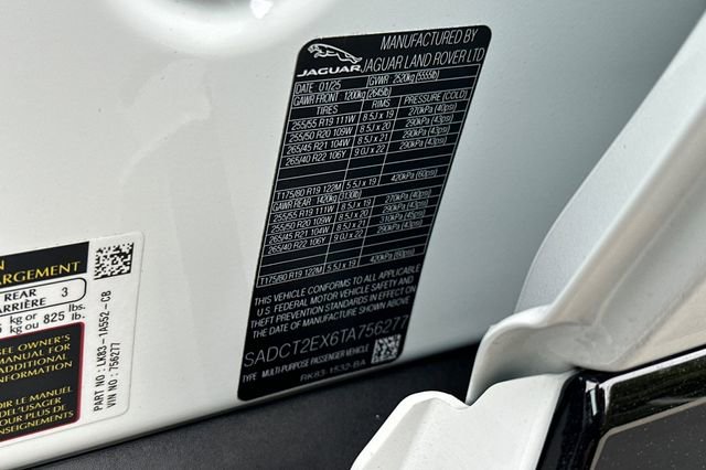 New 2026 Jaguar F-PACE R-Dynamic S AWD/4WD image 27