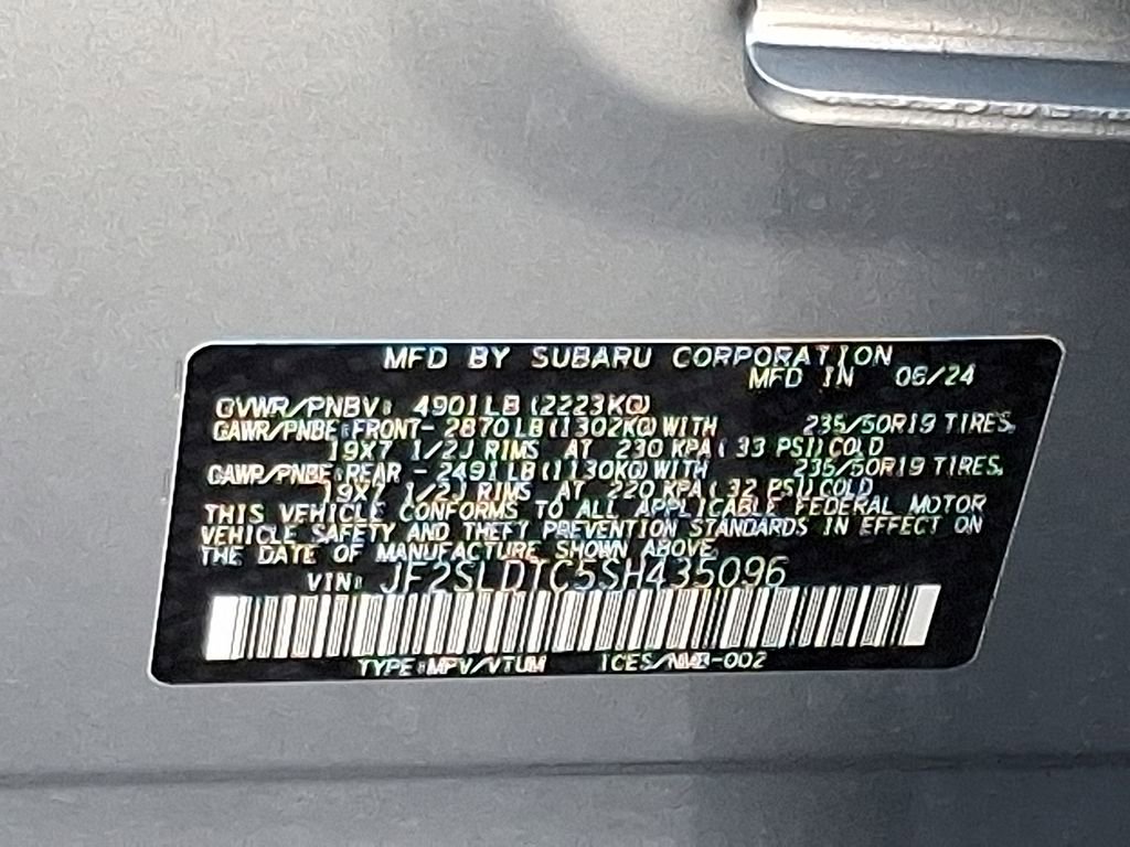 Certified 2025 Subaru Forester Touring AWD/4WD image 30