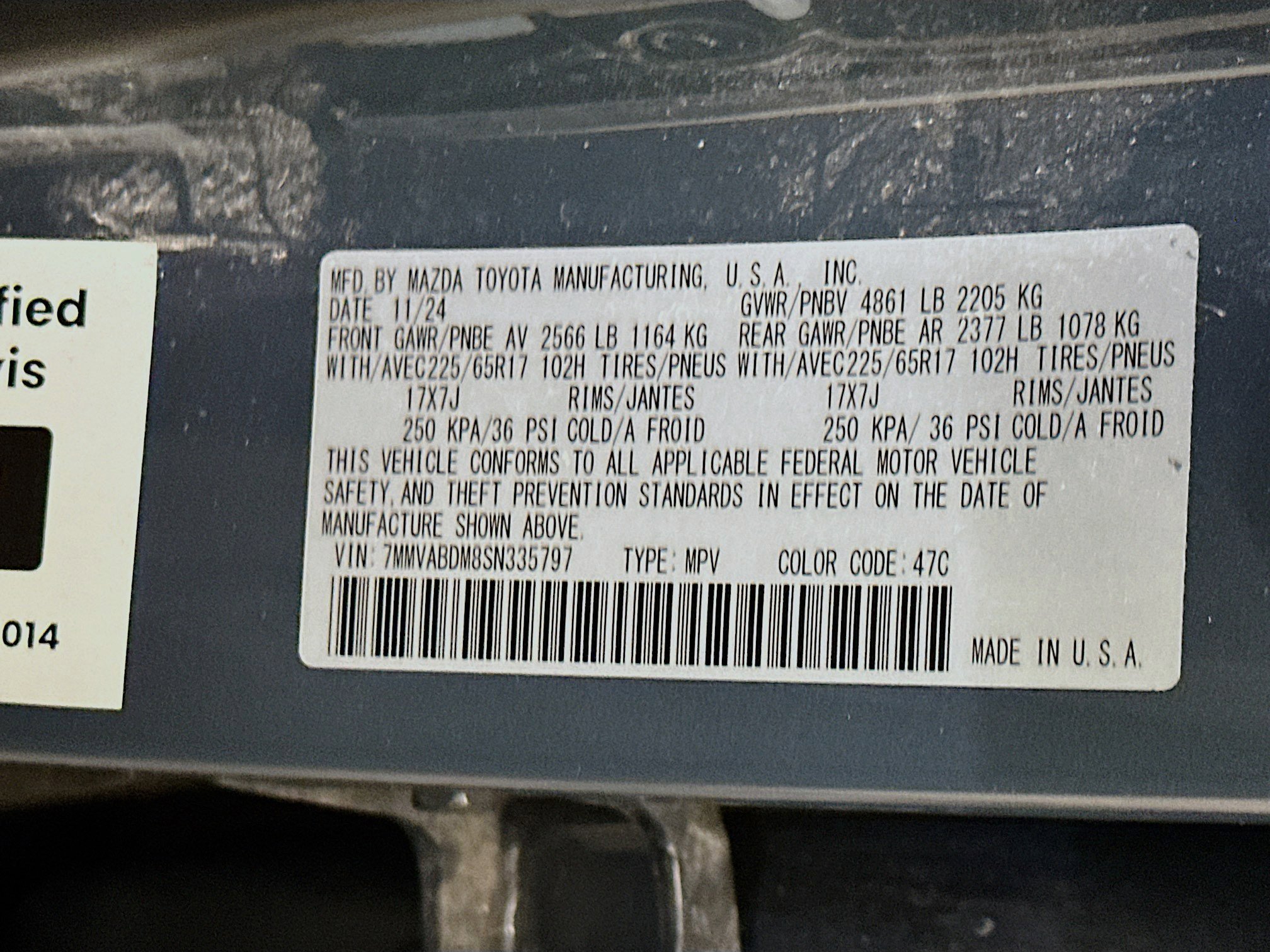 Used 2025 MAZDA CX-50 AWD 2.5 S w/ Premium Package image 12