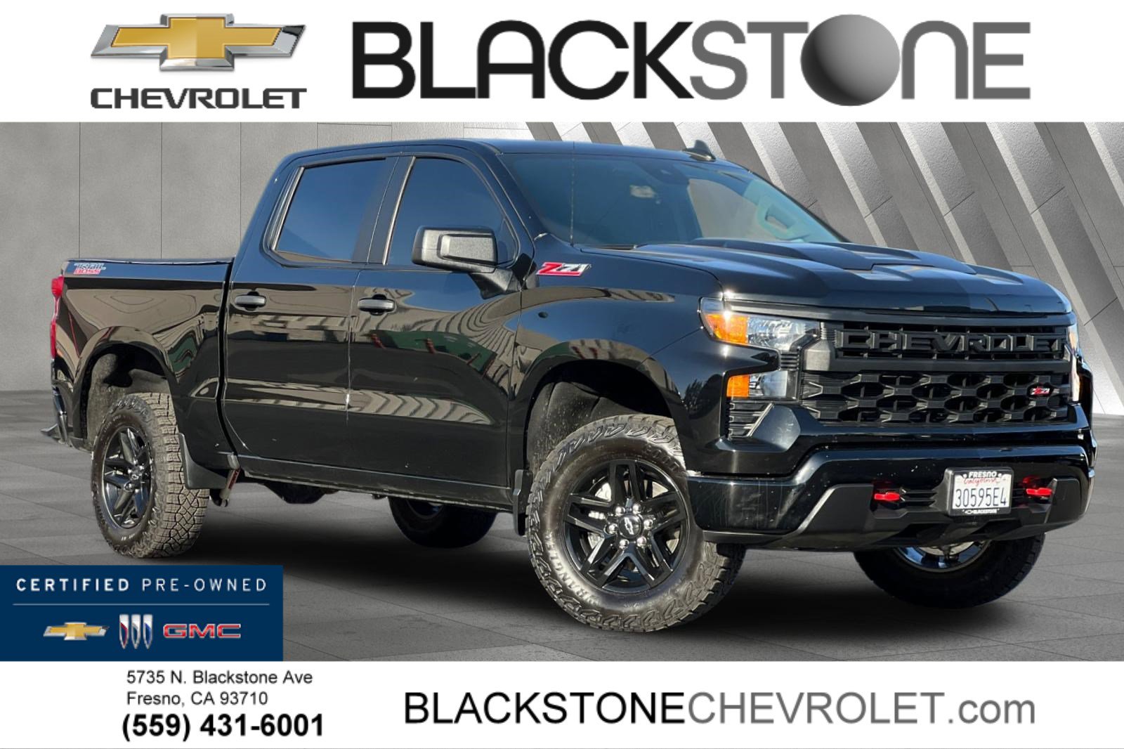 Certified 2025 Chevrolet Silverado 1500 Custom Trail Boss