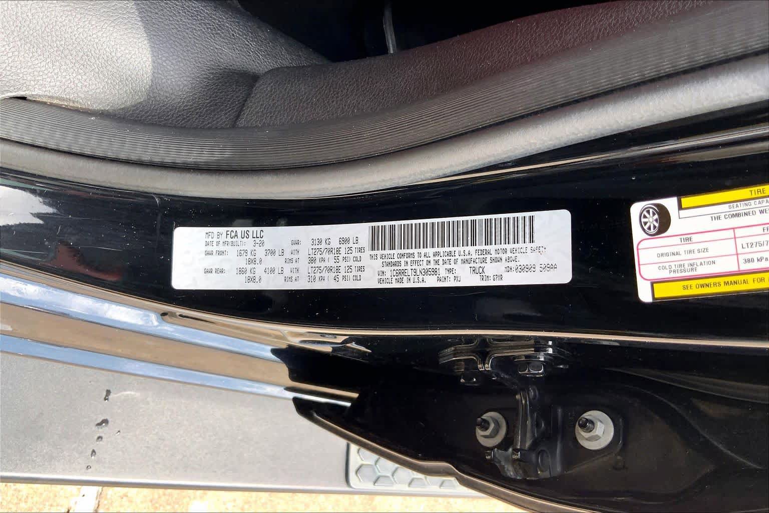 Used 2020 RAM 1500 Rebel w/ Rebel Level 1 Equipment Group RWD image 33