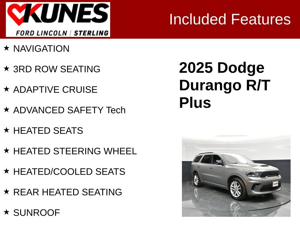 Used 2025 Dodge Durango R/T AWD/4WD image 2