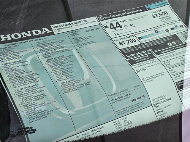 New 2025 Honda Accord Touring image 18