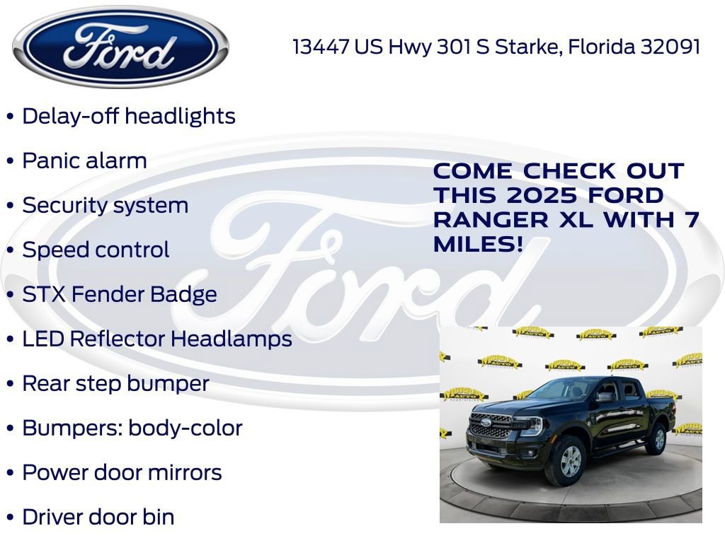 New 2025 Ford Ranger XL image 30
