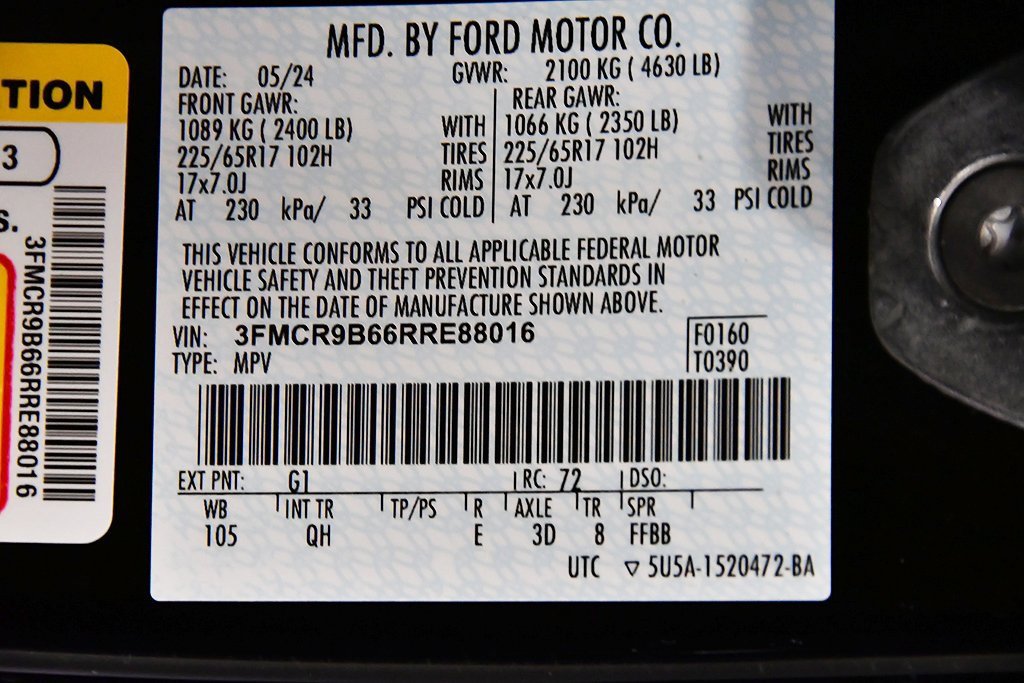 Used 2024 Ford Bronco Sport Big Bend image 15