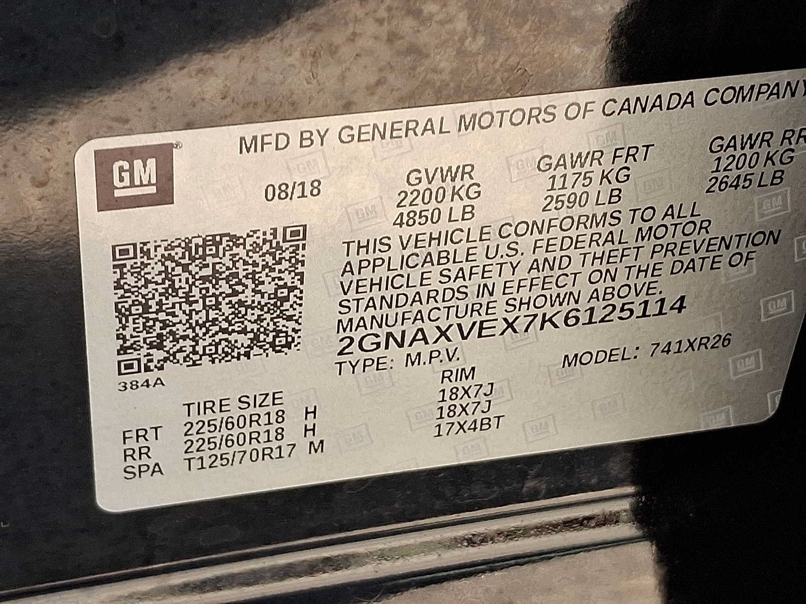 Used 2019 Chevrolet Equinox LT AWD/4WD image 25