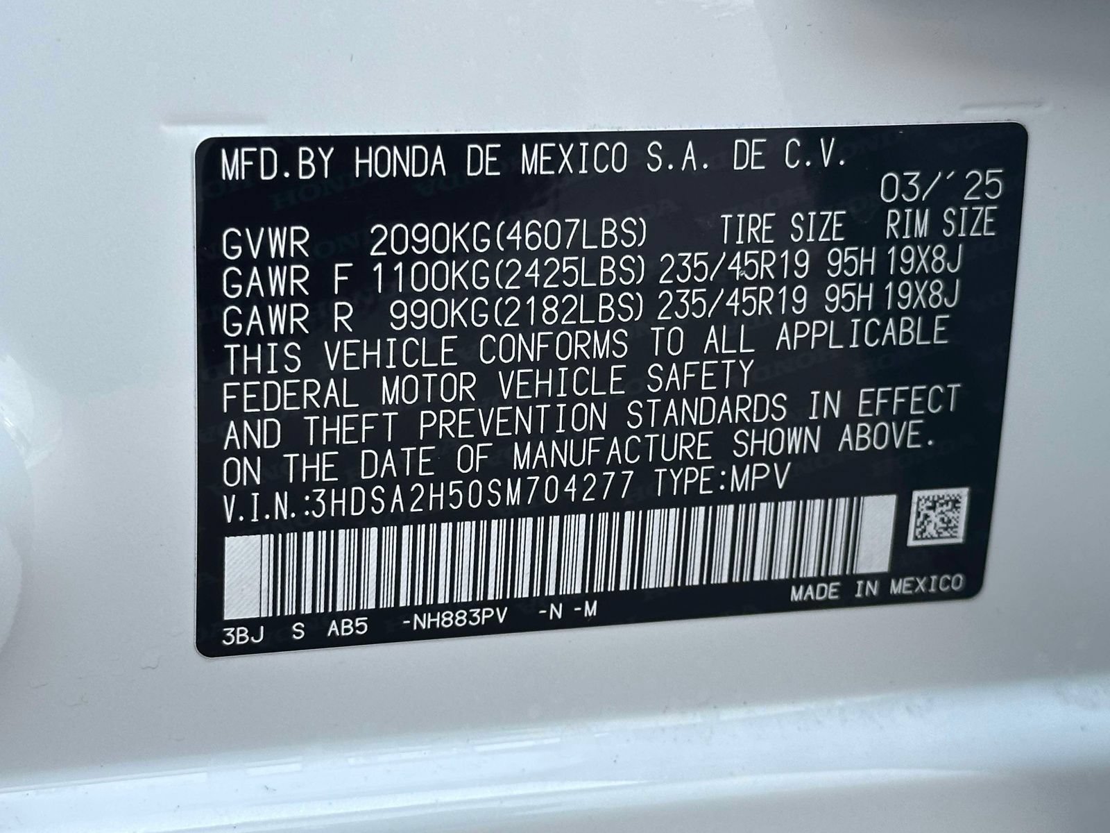 Certified 2025 Acura ADX A-Spec AWD/4WD image 26