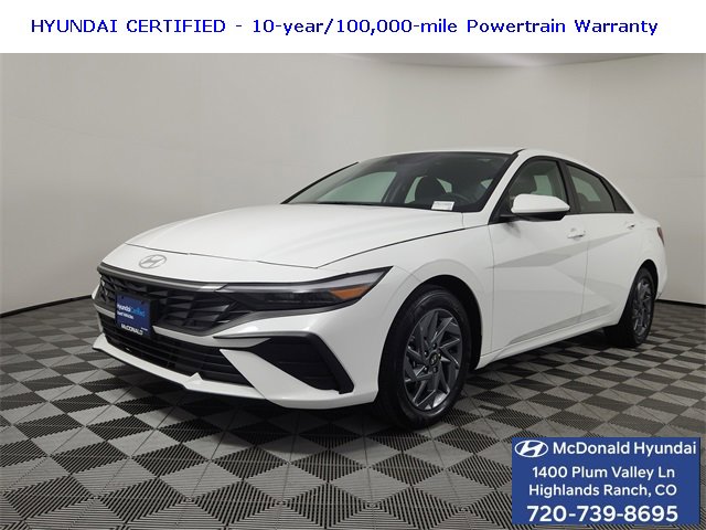 Certified 2025 Hyundai Elantra Blue
