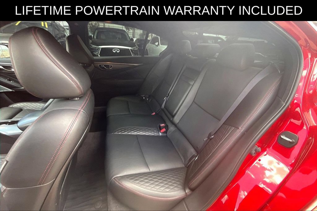 Certified 2024 INFINITI Q50 Red Sport 400 w/ Carbon Fiber Package AWD/4WD image 27