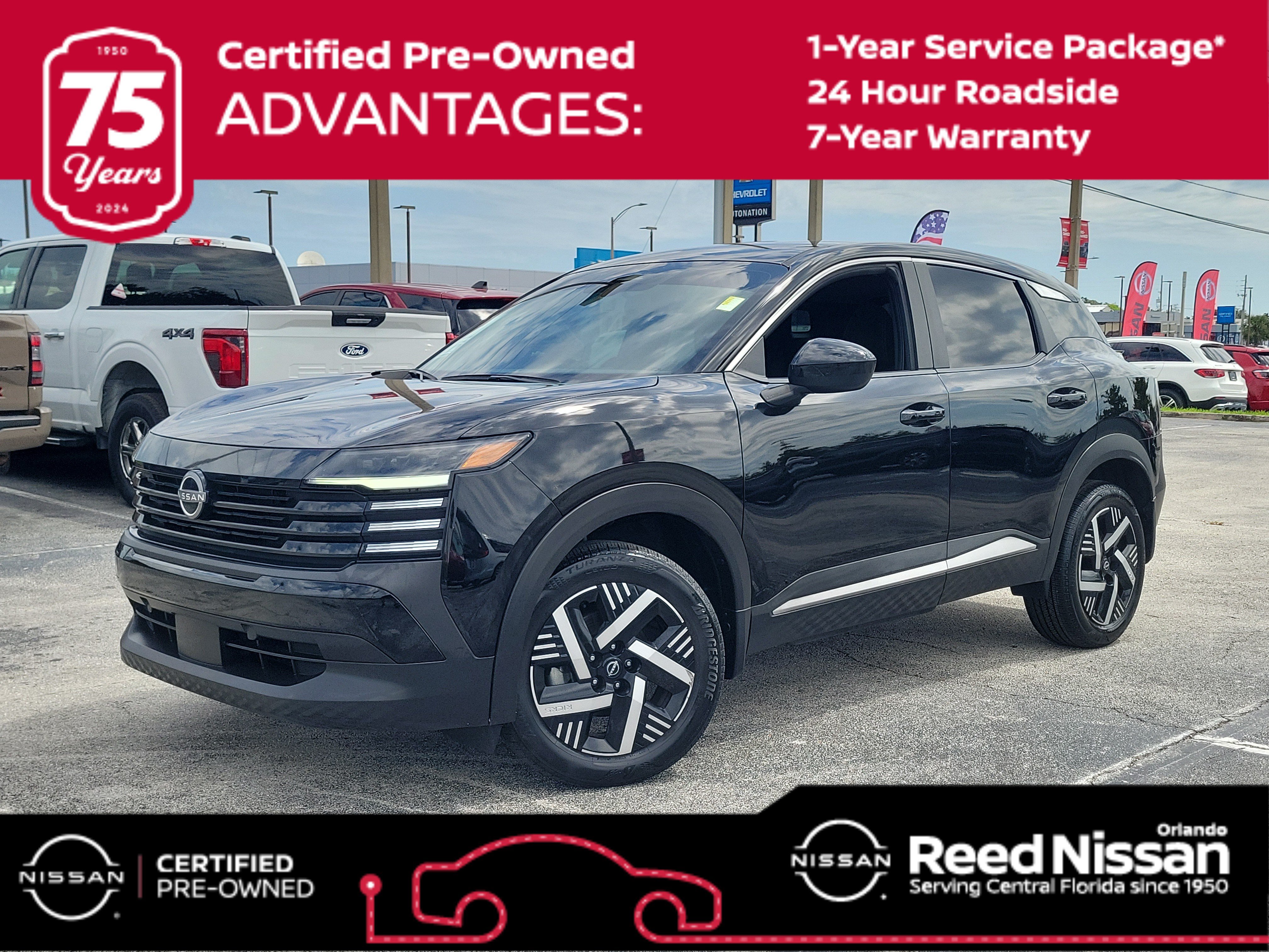 Certified 2025 Nissan Kicks SV w/ Charging Package