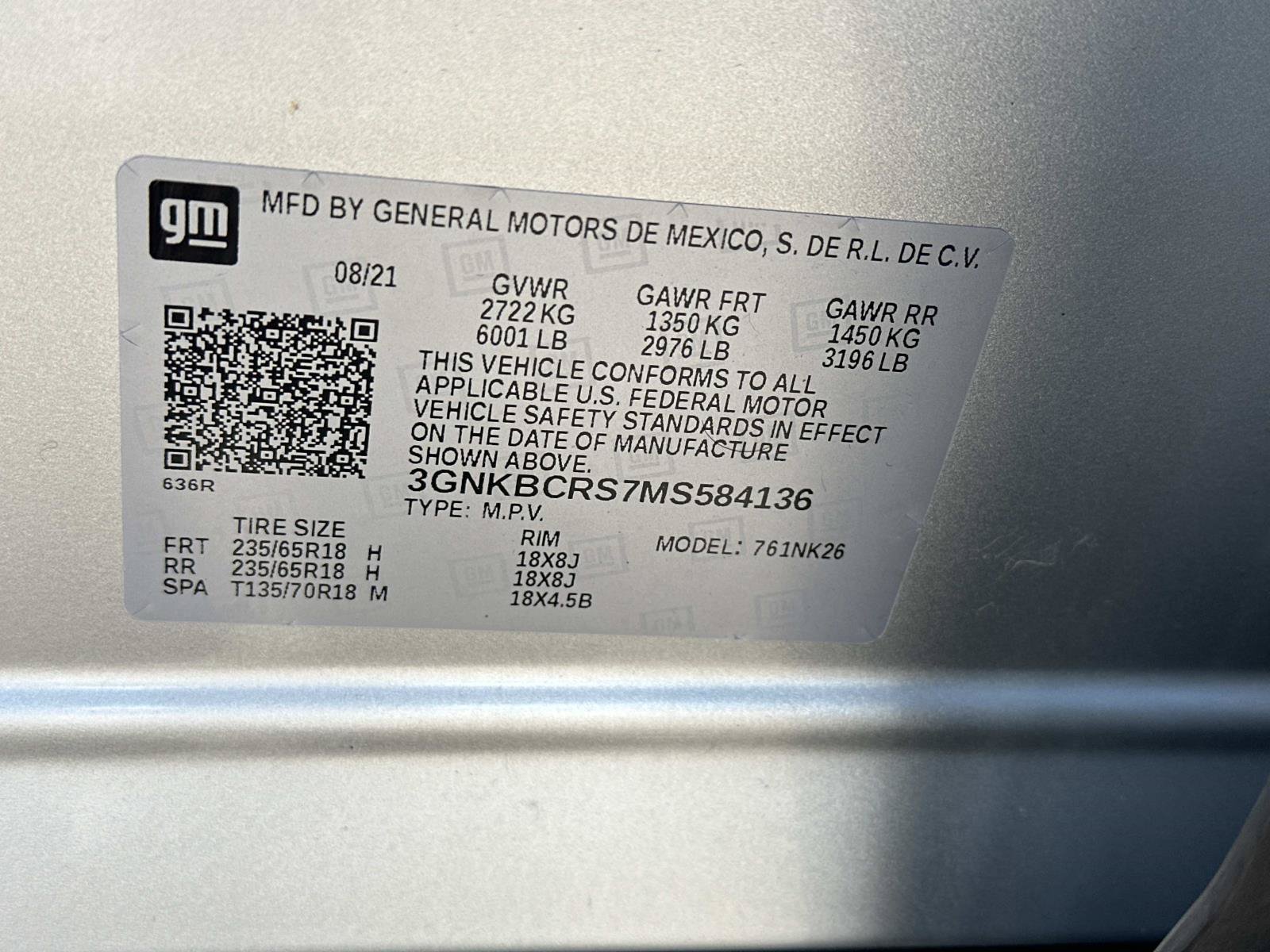Certified 2021 Chevrolet Blazer LT FWD image 17