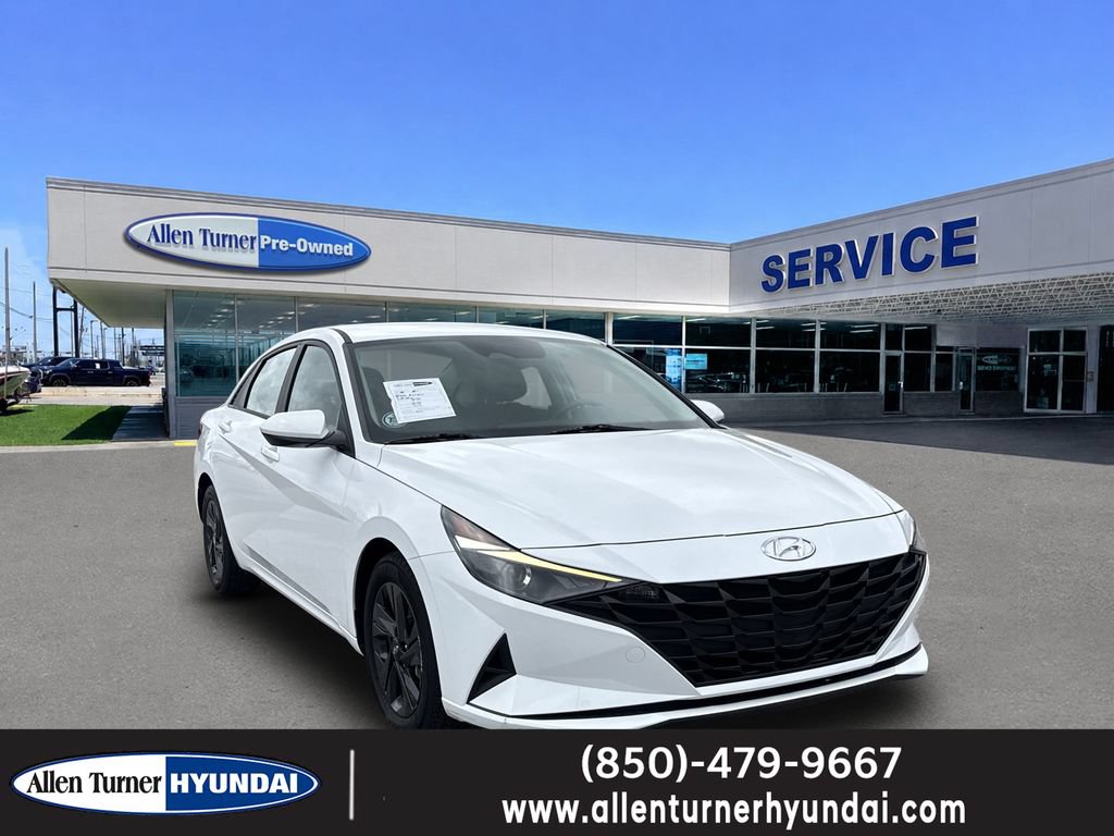 Used 2022 Hyundai Elantra Blue