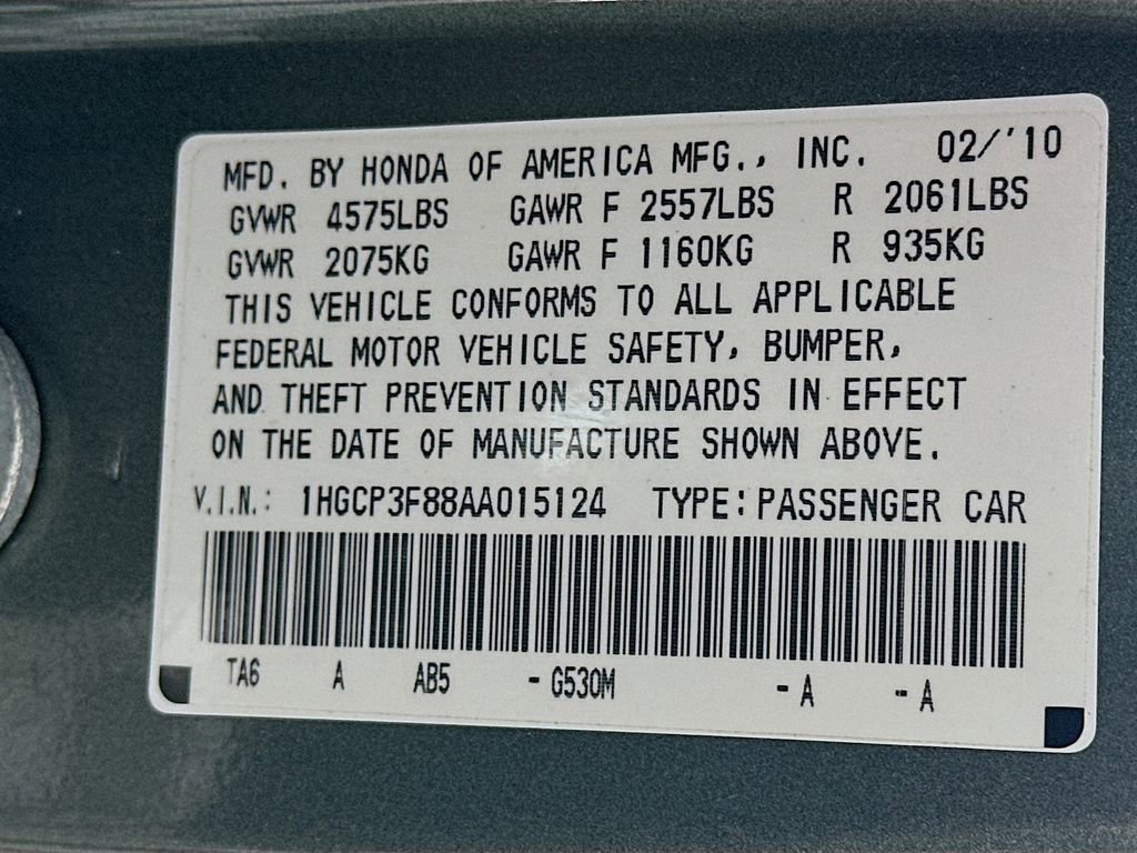 Used 2010 Honda Accord EX-L image 34