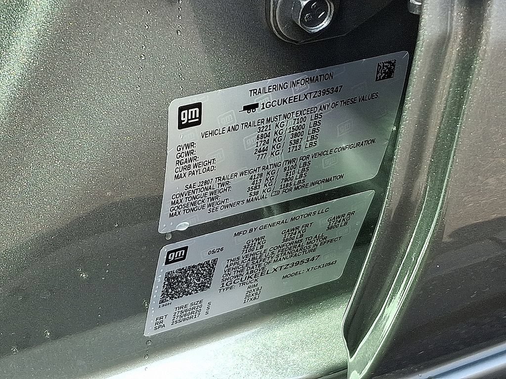 New 2026 Chevrolet Silverado 1500 RST AWD/4WD image 14