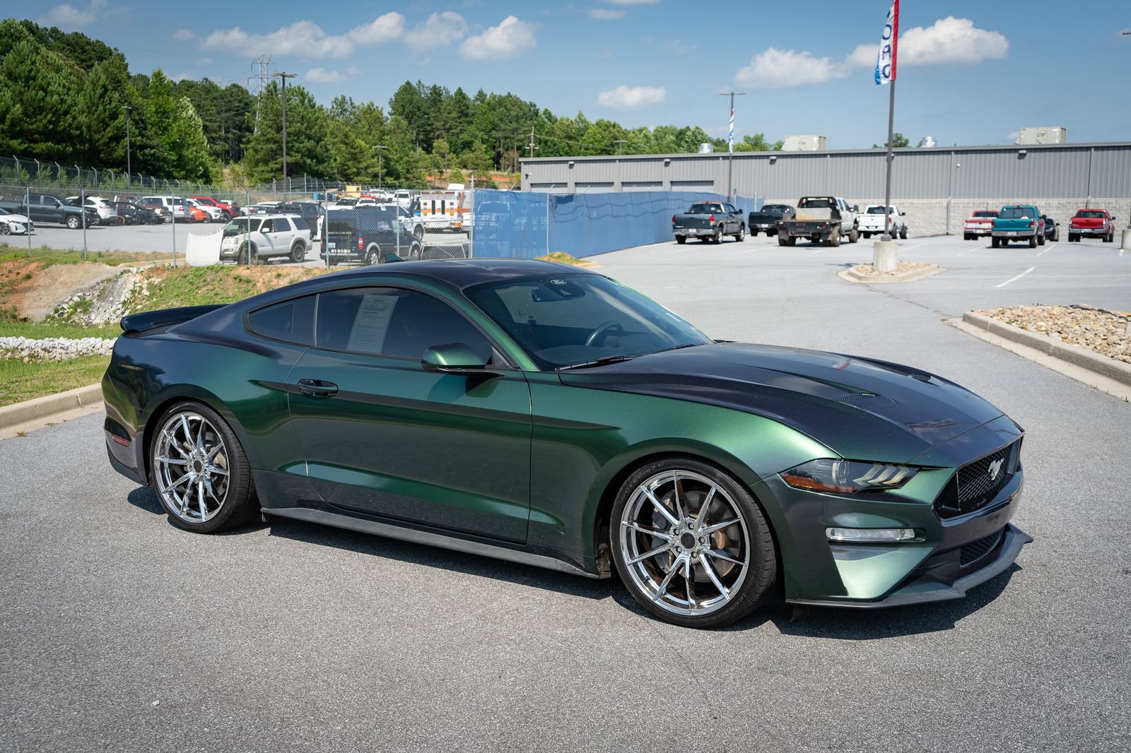 Used 2021 Ford Mustang GT Premium w/ Carbon Sport Interior Package RWD image 12