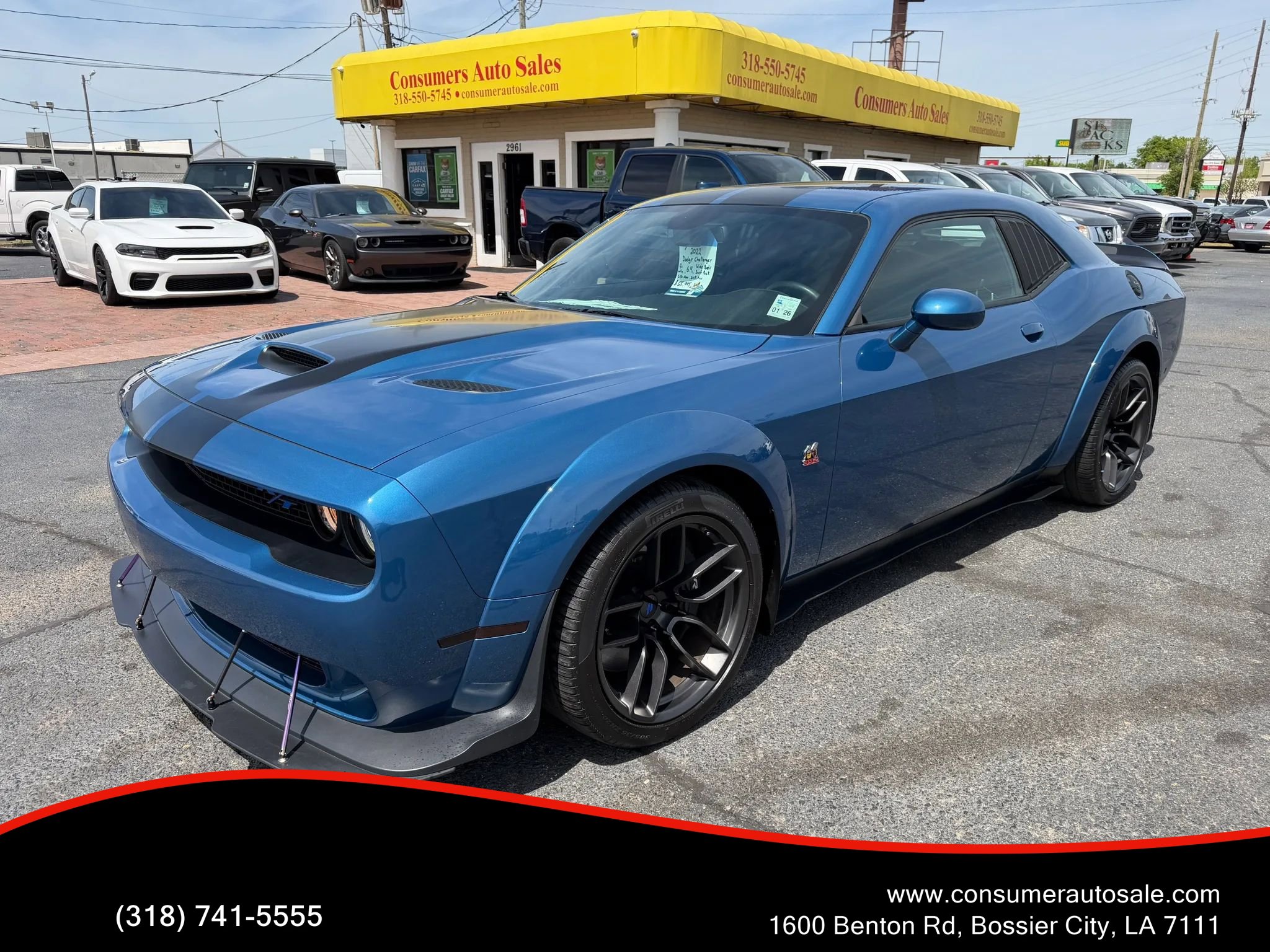 Used 2022 Dodge Challenger R/T Scat Pack RWD image 1