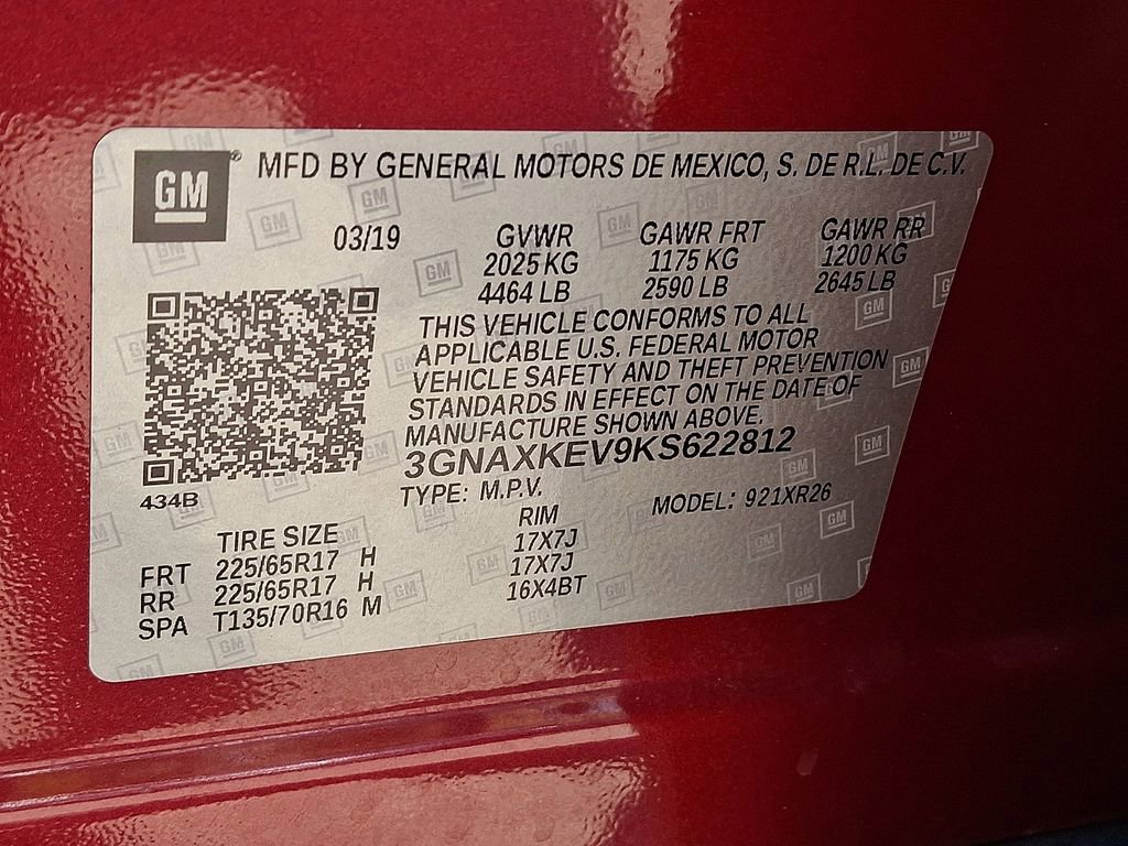 Used 2019 Chevrolet Equinox LT FWD image 28