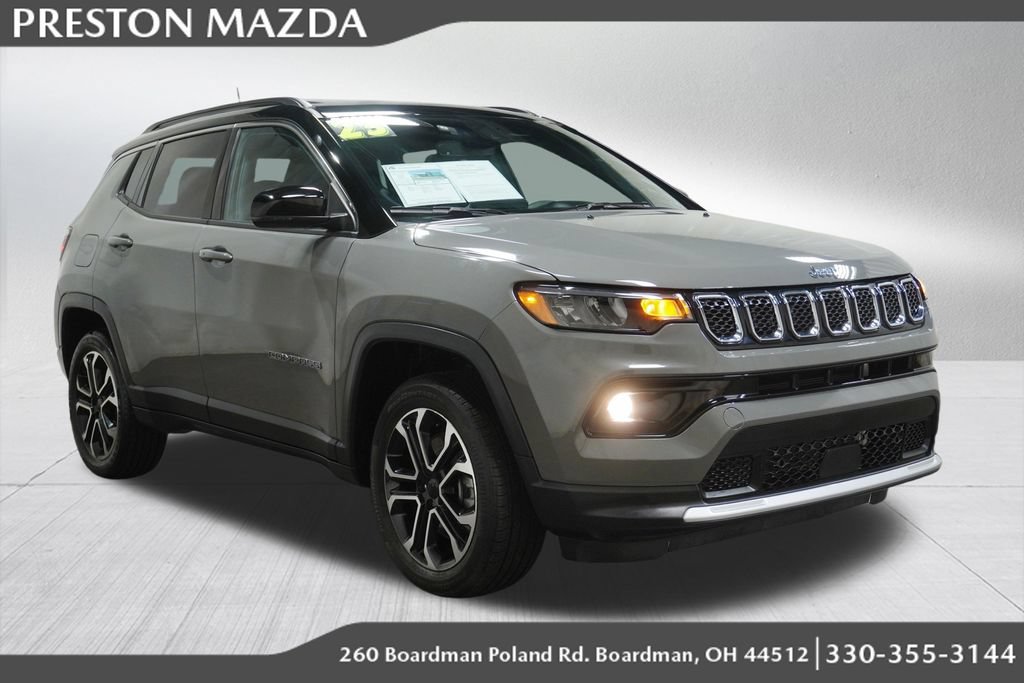 Used 2023 Jeep Compass Limited w/ Sun and Sound Group AWD/4WD image 1