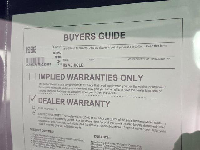 Certified 2024 Jeep Wrangler Unlimited Sahara AWD/4WD image 24