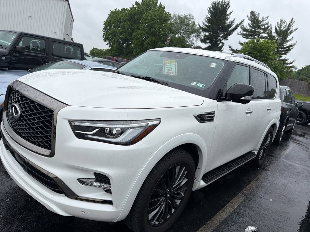Used 2023 INFINITI QX80 Premium Select w/ Cargo Package AWD/4WD image 3