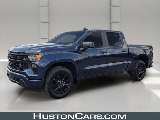 Certified 2023 Chevrolet Silverado 1500 Custom w/ LPO, Dark Essentials Package RWD image 1