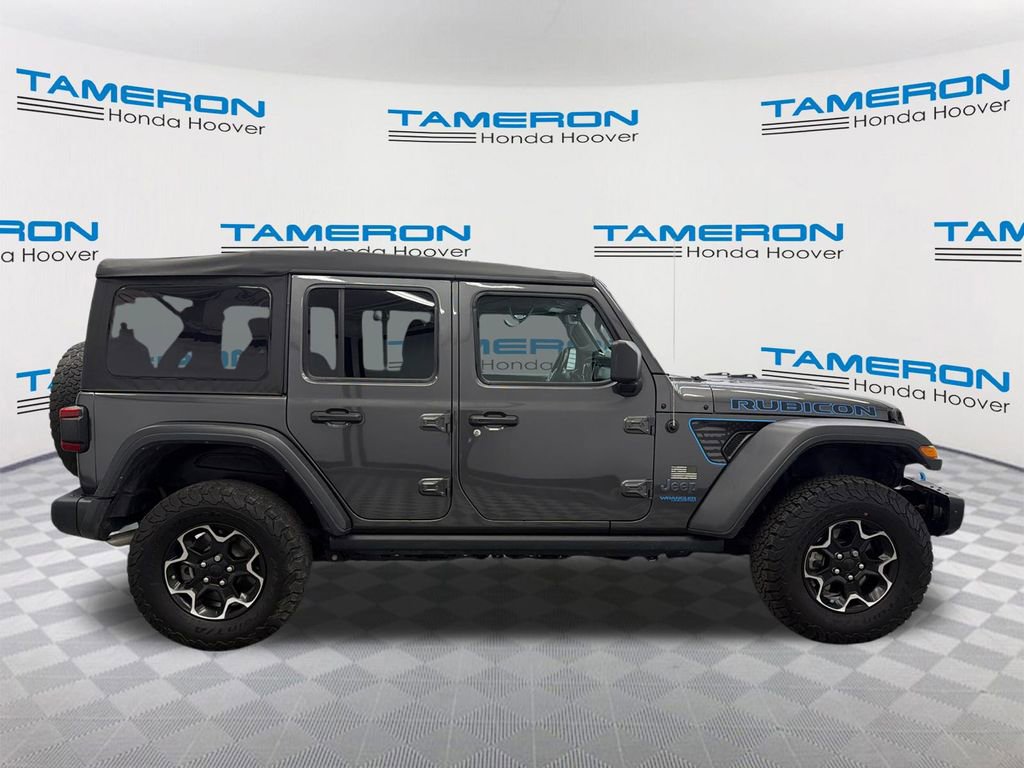 Used 2021 Jeep Wrangler Unlimited Rubicon 4xe w/ Steel Bumper Group image 6