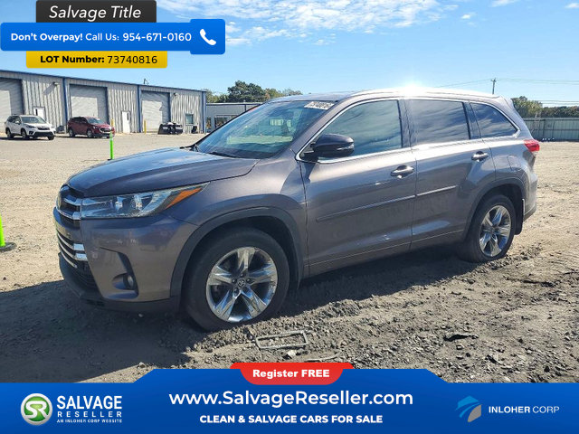 Used 2019 Toyota Highlander Limited FWD image 1