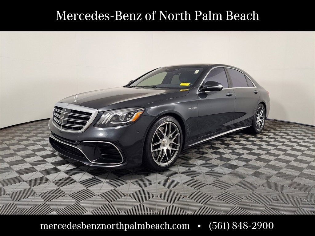 Certified 2019 Mercedes-Benz S 63 AMG S 4MATIC Sedan