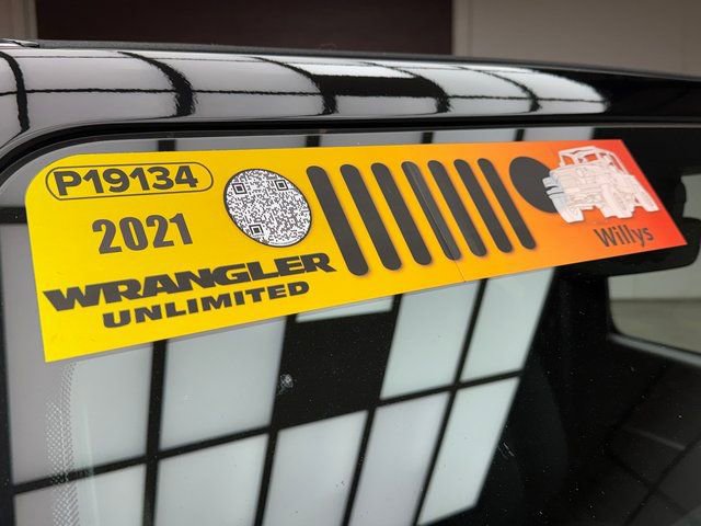 Used 2021 Jeep Wrangler Unlimited Willys image 9