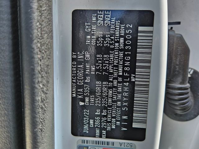 Used 2022 Kia Sorento EX w/ Panoramic Sunroof Package FWD image 20